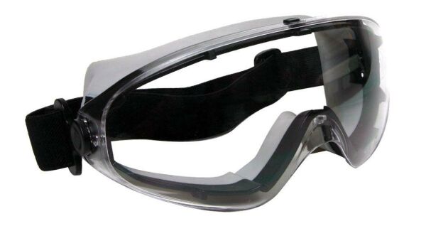 Starline G-031A-C Şeffaf Kafa Bantlı Gizli Ventilli Antifog Gözlük