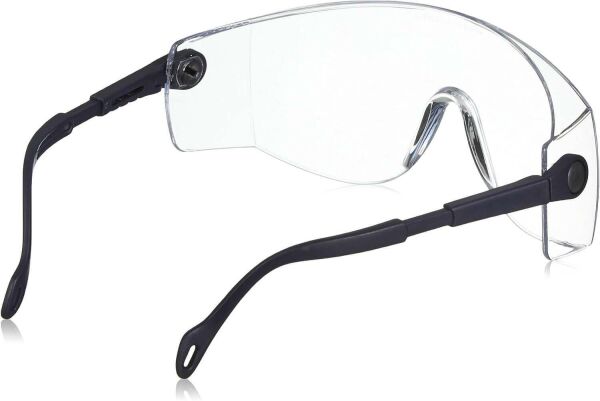 Starline G-034A-C Şeffaf Geniş Camlı Antifog 4 Hareketli Gözlük 31gr