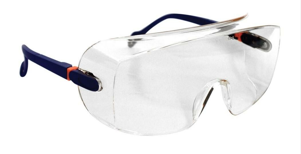 Starline G-039A-C Şeffaf Gözlük üstü Gözlük Ayarlanabilir Çerçeve Antifog Özellikte Gözlük