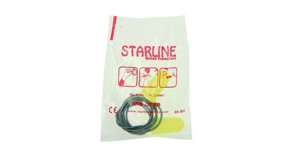 Starline 2306-C PU (Poliüretan) Kulak Tıkacı Kilitli Poşetli 1 Çift 30 dB
