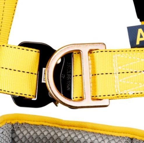3M™ DBI-SALA® Delta™ Comfort Harness with Belt, Quick-connect buckles