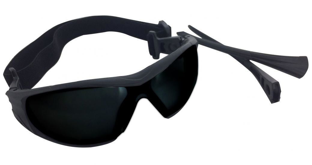 Starline G-037A-S Füme Kafa Bantlı Takılabilir Saplı Antifog Gözlük