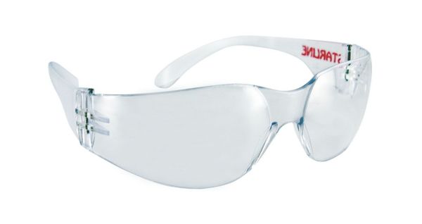 Starline G-028A-C Şeffaf Spor Dizayn Düşük Darbe Ve UV Işık Koruma Sağlayan Antifog Gözlük
