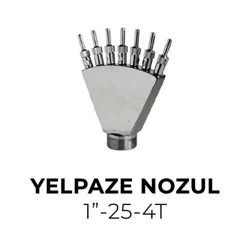 Yelpaze Nozul Paslanmaz Çelik