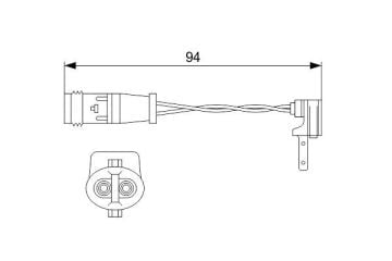 BALATA FISI MERCEDES W176 W177 W246 W247 W205 C117 W213