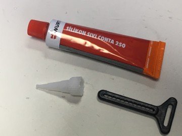 Würt sıvı conta silikon gri renk 70ml