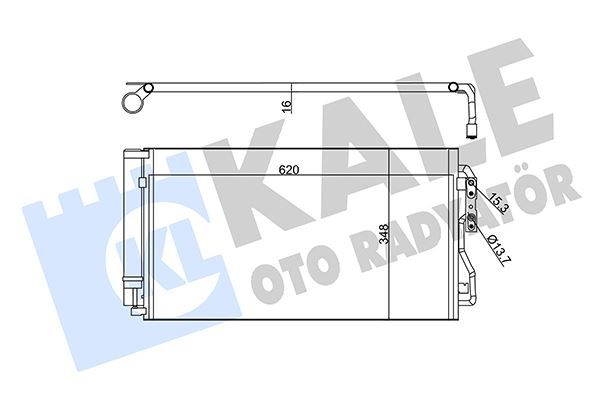 KLIMA RADYATORU BMW F20 F30 F32 F33 F34 F36 i3 F22