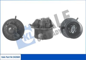 KALORİFER MOTORU 12V CADDY GOLF5 GOLF6 JETTA PASSAT-TiGUAN-TOURAN-SCiROCCO-A3-OCTAVIA 05-12 Arası KALE342660 1K1819015