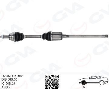 KOMPLE AKS ÖN SAĞ BMW X5 E70 X6 E71 E72 1020MM