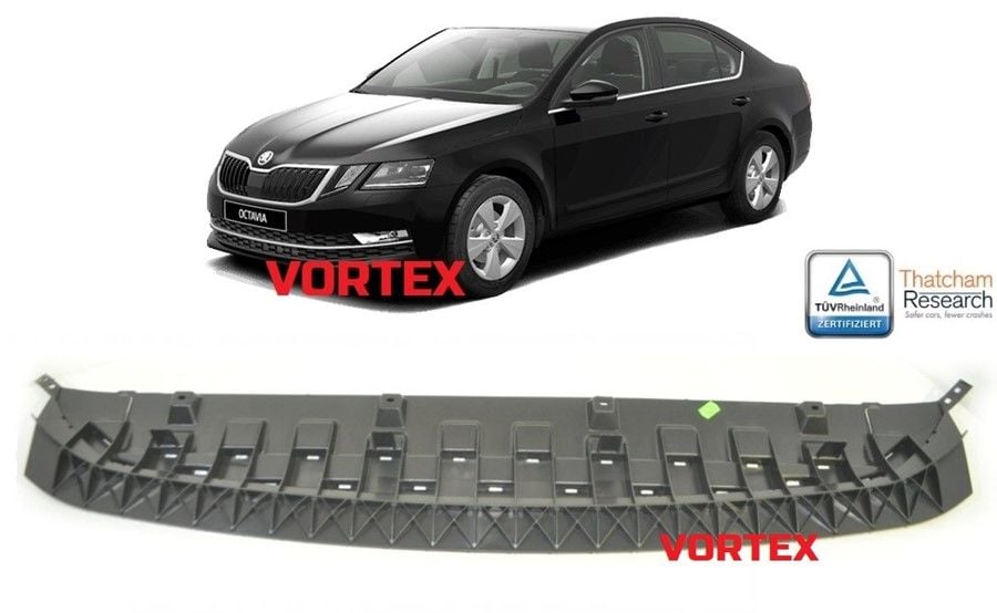 Skoda Octavia Ön Tampon Alt Spoyleri Deflektör 2017- Sonrası OCT171100 5E0807611A