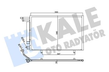 KLIMA RADYATORU FORD ECOSPORT 1.5 TDCI 15