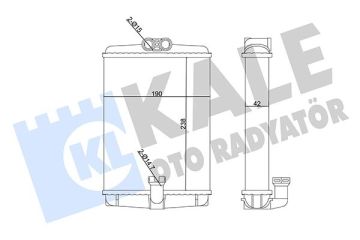 KALORIFER RADYATORU MERCEDES W210 W220 C215 R170 C208 A208