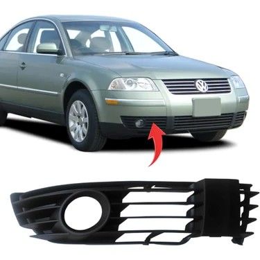 Vw Passat B5 Sis Far Kapağı Sağ Sis Delikli Çerçeve 3B0853666R