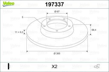 FREN DISKI ARKA MERCEDES S-CLASS W220 98 05