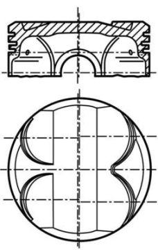 PISTON SEGMAN 84.00MM STD BMW N42 N40 N45 E46 E90 E87 E92