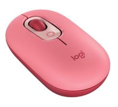 LOGITECH POP MOUSE HEARTBREAKER EMOJİ TUŞLU SESSİZ KABLOSUZ MOUSE - PEMBE 910-006548