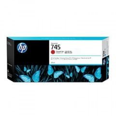 HP F9K06A (745) KROMATIK KIRMIZI 300 ML GENIS FORMAT MUREKKEP KARTUSU