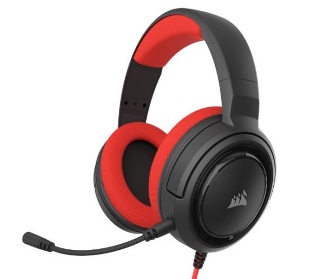 CORSAIR CA-9011198-EU HS35 STEREO OYUNCU KULAKLIGI KIRMIZI (PC PS4 XBOX ONE NINTENDO SWITCH UYUMLU)