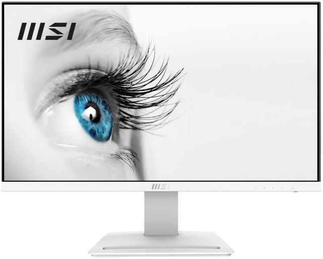 MSI 23.8 PRO MP243XW 1920x1080 (FHD) FLAT IPS 100HZ 1MS ANTI-GLARE BEYAZ MONITOR