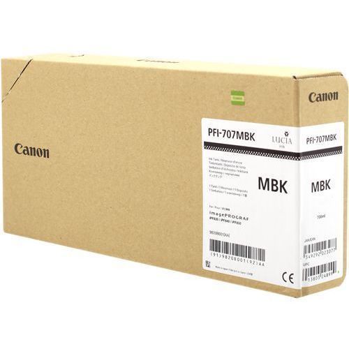 CANON 9820B001 PFI-707MBK MAT SİYAH KARTUŞ (700 ML)IPF 830/IPF 840/IPF 850
