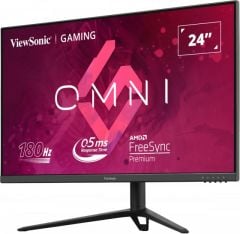 VIEWSONIC VX2428J 23.8 0.5MS 180HZ IPS FHD HDMI DP 3KENAR CERCEVESIZ FREESYNC PREMIUM YUKSEKLIK AYARLI GAMING MONITOR