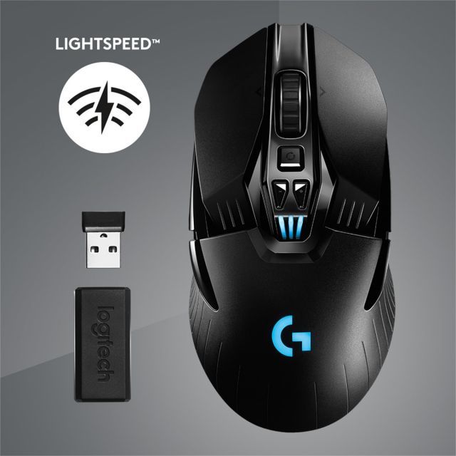 LOGITECH G G903 LIGHTSPEED HERO 25K SENSERLÜ RGB KABLOSUZ OYUNCU MOUSE-SİYAH 910-005673