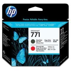 HP CE017A (771) MAT SIYAH VE KROMATIK KIRMIZI BASKI KAFASI