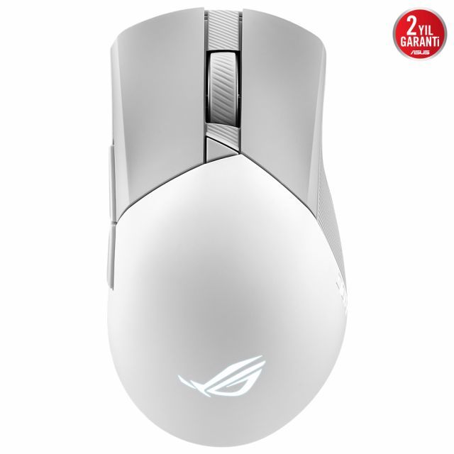 ASUS ROG GLADIUS III WIRELESS AIMPOINT 2.4GHz BLUETOOTH 36000 DPI SENSÖR 6 FARKLI PROGRAMLANABİLİR TUŞ DEĞİŞTİRİLEBİLİR SWITCH OYUNCU MOUSE BEYAZ