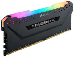CORSAIR CMW128GX4M4D3600C18 128GB (4X32GB) DDR4 3600MHz CL18 VENGEANCE RGB PRO BLACK SOGUTUCULU DIMM BELLEK