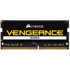 CORSAIR CMSX64GX4M4A2666C18 GB (4X16GB) DDR4 2666MHz CL18 VENGEANCE SIYAH NOTEBOOK SODIMM BELLEK