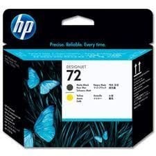 HP C9384A (72) MAT SIYAH VE SARI BASKI KAFASI