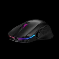 ASUS ROG CHAKRAM RGB Qi ŞARJ VE YAN JOYSTICK ÜÇ MODLU BAĞLANTI KABLOLU/2.4GHZ/BLUETOOTH 16000 DPI SENSÖR VİDASIZ MANYETİK TUŞLAR VE KAPAK AURA SYNC