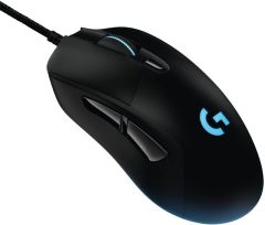 LOGİTECH G G403 LIGHTSYNC RGB AYDINLATMALI HERO 25.600 DPI KABLOLU OYUNCU MOUSE-SİYAH 910-005633