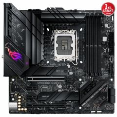 ASUS ROG STRIX B660-G GAMING WIFI INTEL B660 LGA1700 DDR5 6000 DP HDMI USB3.2 AX WİFİ + BT AURA RGB 2.5GBİT LAN MATX PCIE5.0 128GB’A KADAR RAM DESTEĞİ ASUS 5X PROTECTION III