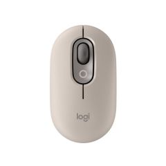 LOGITECH POP MOUSE MİST EMOJİ TUŞLU SESSİZ KABLOSUZ MOUSE - BEJ 910-006651