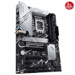 ASUS PRIME Z790-P WIFI INTEL Z790 LGA1700 DDR5 7200 DP HDMI 3X M2 USB3.2 AX WİFİ BT AURA RGB 2.5GBİT LAN ATX ASUS 5X PROTECTION III ARMOURY CRATE AI SUİTE 3