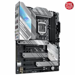 ASUS ROG STRIX Z590-A GAMING WIFI Intel Z590 LGA1200 DDR4 5333 DP HDMI 3x M2 USB3.2 AX WiFi BT AURA RGB 2 x 2.5Gb Intel ATX 128GB’a kadar ram desteği İki Yönlü AI Ses Engelleyici Mic.