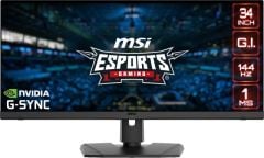 MSI 34 OPTIX MPG341QR FLAT IPS 3440x1440 (UWQHD) 21:9 144HZ 1MS G-SYNC COMPATIBLE GAMING MONITOR