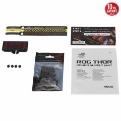 ASUS ROG-THOR-1000P2-EVA PLATINUM 1000W MODÜLER GÜÇ KAYNAĞI JAPON KAPASİTÖRLER AURA SYNC VE OLED EKRAN PCIe 5.0 10 YIL GARANTI