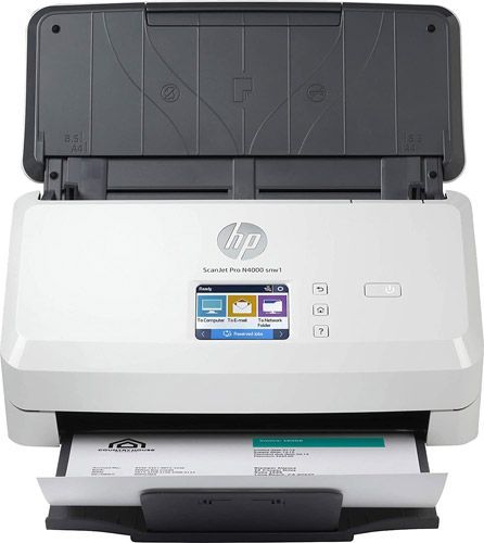 HP 6FW08A SCANJET PRO N4000 SNW1 SCANNER