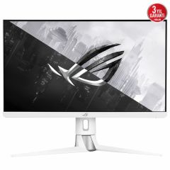 ASUS ROG STRIX XG27AQ-W 27 BEYAZ HDR400 GAMING 2K IPS FREESYNC VE G-SYNC UYUMLU 2560x1440 1MS 170HZ DP HDMI USB MM VESA 3YIL ELMB SYNC,PIVOT Monitör