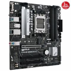 ASUS PRIME B650M-A AMD B650 AM5 DDR5 6400 DP HDMI VGA 2X M2 USB3.2 AURA RGB 2.5GBİT LAN MATX 128GB A KADAR RAM DESTEĞİ ASUS 5X PROTECTION III