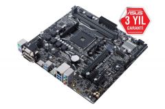 ASUS PRIME A320M-E AMD A320 SOKET AM4 DDR4 3200 HDMI DVI VGA M2 USB3.1 MATX
