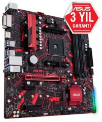 ASUS EX-A320M-GAMING AMD A320 SOKET AM4 DDR4 2666 HDMI DVI M2 USB3.1 AURA RGB MATX