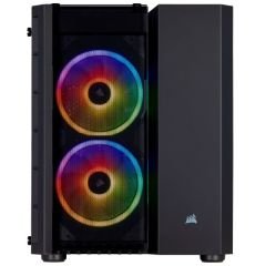 CORSAIR CC-9011135-WW CRYSTAL SERISI 280X RGB TEMPERLI CAM MICRO ATX KUP BILGISAYAR KASASI SIYAH