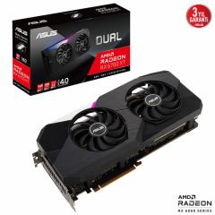 ASUS RADEON DUAL-RX6700XT-12G 12GB GDDR6 256bit 2581Mhz OC 1xHDMI 3xDP EKRAN KARTI