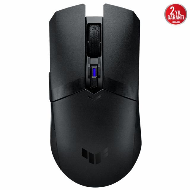 ASUS TUF GAMING M4 WIRELESS GAMING MOUSE DUAL WIRELESS MODU BLUETOOTH/RF 2.4 GHz 12.000 DPI OPTİK SENSÖR 6 PROGRAMLANABİLİR TUŞ PBT ANTİBAKTERİYEL ÜST KAPLAMA