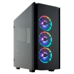 CORSAIR CC-9011139-WW OBSIDIAN SERISI 500D RGB SE TEMPERLI CAM YAN PANEL MID TOWER BILGISAYAR KASASI