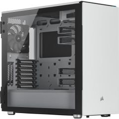 CORSAIR CC-9011170-WW CARBIDE SERISI 678C TEMPERLI CAM YAN PANEL MID TOWER BILGISAYAR KASASI BEYAZ