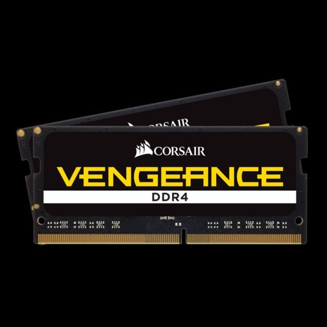 CORSAIR CMSX64GX4M2A2666C18 64GB (2X32GB) DDR4 2666MHz CL18 VENGEANCE SIYAH NOTEBOOK SODIMM BELLEK